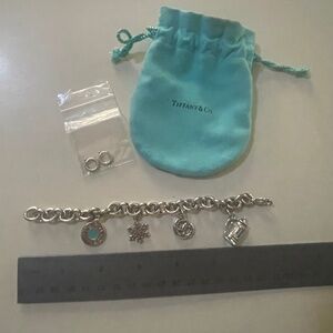 Vintage Tiffany & Co Charm Bracelet